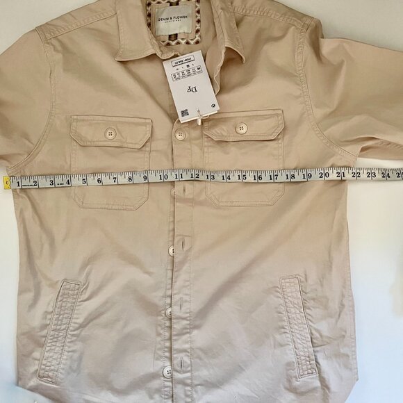 Cream color button down shirt - Picture 10 of 11